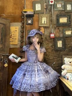 💜【鸢尾花紫|古董橱窗里的洋菓子少女】💜
 #alice