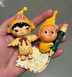 这是什么可爱星星人小野🌟！！！
一看到记忆碎片的头套就想到