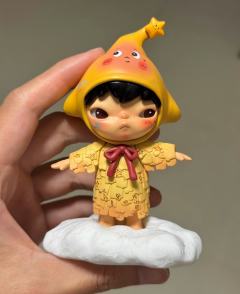 这是什么可爱星星人小野🌟！！！
一看到记忆碎片的头套就想到