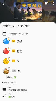 🌎2025第1⃣6⃣️周桌游趣事!年度游戏!
经历了SF