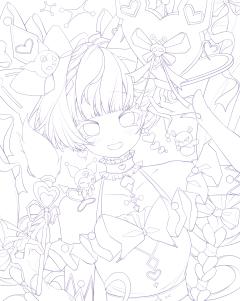 安琪拉库洛米【公开使用】头像/壁纸
画了22小时作业（再也不