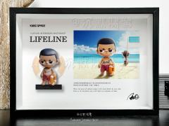 kubo盲盒墙可以挂满了