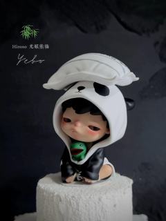 🐾Hirono小野改娃「无眠熊猫」

夜已深，窗外的世界渐