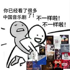 我的首部音乐剧!非常推荐!歌好听,舞美优秀,舞台效果也十分贴