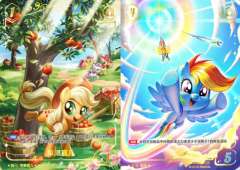 卡游小马TCG卡:CR全图鉴
不知道CR相当于是之前辉月里的