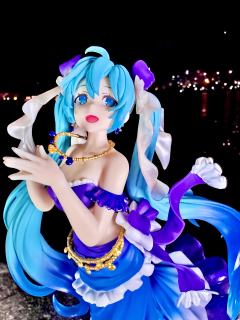 我永远喜欢初音未来！
因为拍这组图被蚊子咬了好多个包哈哈，实