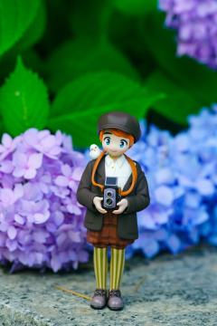 紫阳花下的小诺，日剧即视感