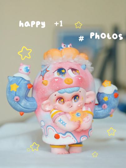 粉蓝小怪兽