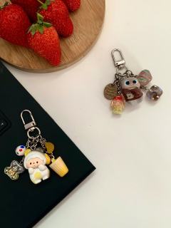 今天这个钥匙扣真的太可爱了
噜噜狗和pitty呀
