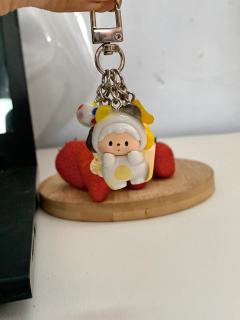 今天这个钥匙扣真的太可爱了
噜噜狗和pitty呀
