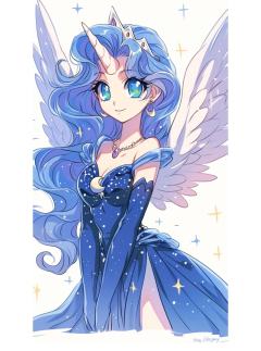 宇宙公主和月亮公主的美图