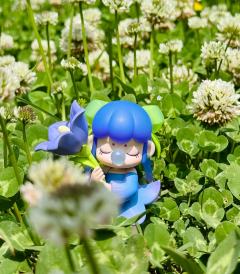 花间集丨手握桔梗花的仙子，太好看了！ 

慵懒的桔梗少女
向