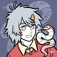 非人哉蛇年头像来啦！拿图在评论区吱声