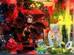 天使与恶魔一起造了个景，有那个感觉了！