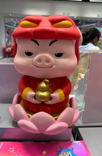 400%的大猪猪侠，超级可爱