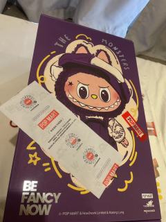 全新未拆封泡泡玛特米兰限定款labunu，全球限量6000体