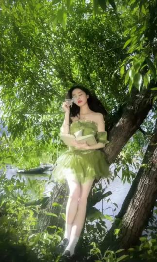 白鹿绝美图片