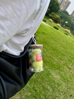 委屈巴巴恐龙星星人，真的掉了颗天大的牙好可爱