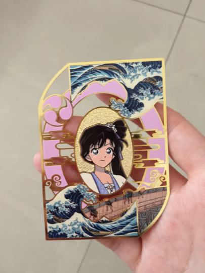 有人知道这张卡值多少吗？抽了300才发现是二创的，柯梦系列的