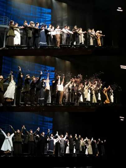 来看便宜大碗的毕业大戏了
总体来说烫场120很值了

讲讲演员吧：
▶️润欣特别特别出众，和秋秋她们三个女孩一上来感觉我的天都亮了🥺有一种民国女大学生之感，明亮 美好 充满憧憬与希望，一瞬间想到悲剧结