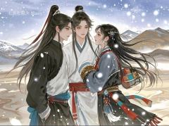 绿镜红妆,云裳羽衣一曲情箫,
黑棋白衣,唯恨明月独我不照。