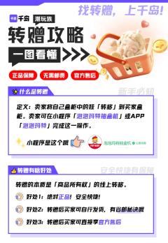 想入坑LABUBU吗,从转赠开始更安心!
一分钟学会转赠🥰