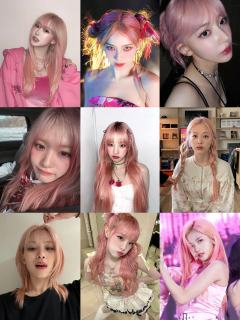 决战粉发女爱豆之巅💗
粉发老婆们摩多摩多😍