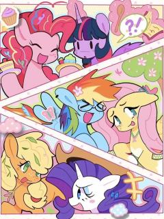 小马宝莉的头像 绝美 可取图