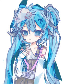 初音未来绘画接龙简直爽到爆