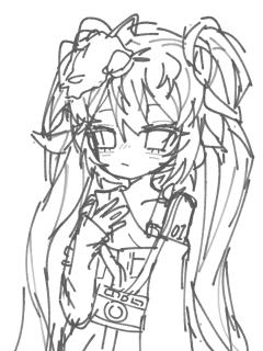 初音未来绘画接龙简直爽到爆