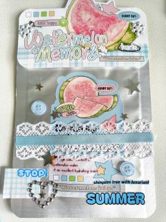 西瓜文创打包来啦，超级好看的文创！