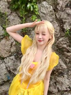雨琦美图，这一套好像在逃迪士尼公主👑！好美！（拿图吱声+点