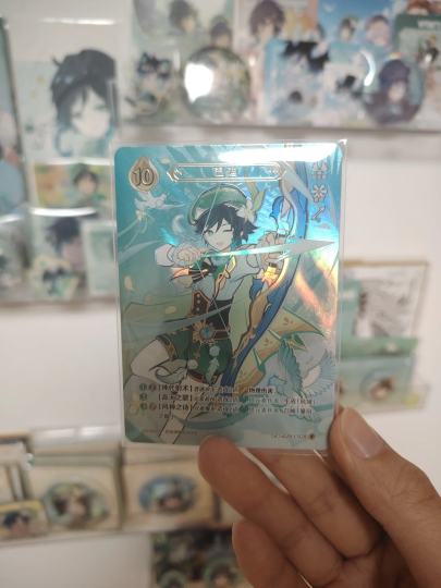 抽到啦！温迪我的温迪～（看似很平静实则……哇哈哈哈哈哈哈哈哈！）