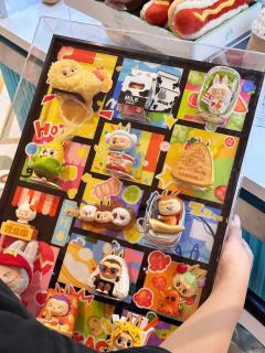 labubu怪味便利店盲盒收纳✨给我看饿了耶👀～
收纳画两