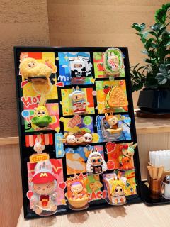 labubu怪味便利店盲盒收纳✨给我看饿了耶👀～
收纳画两