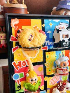 labubu怪味便利店盲盒收纳✨给我看饿了耶👀～
收纳画两