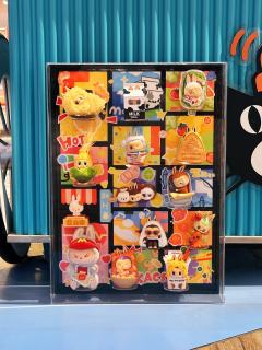 labubu怪味便利店盲盒收纳✨给我看饿了耶👀～
收纳画两