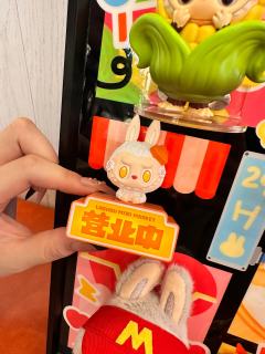 labubu怪味便利店盲盒收纳✨给我看饿了耶👀～
收纳画两