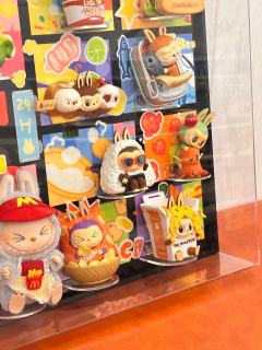 labubu怪味便利店盲盒收纳✨给我看饿了耶👀～
收纳画两