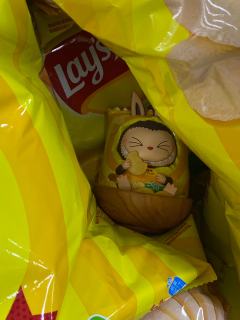 Labubu怪味便利店-经典原味薯片
逛超市 抓住一只偷吃薯