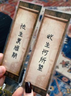 “我要毁了这天下。”
“好,我与你一起毁了它。”
剧本:阙