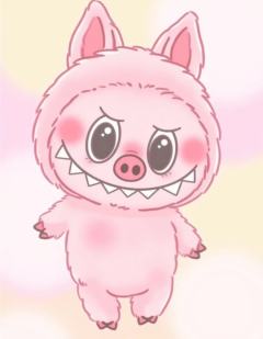 Labubu ➕ 双汇猪猪=？