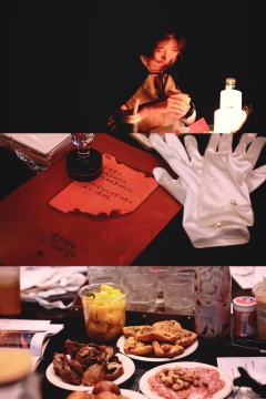 “整个城市都睡着了，我们去散步吧”
“来跳舞吧，但别吵醒了罗