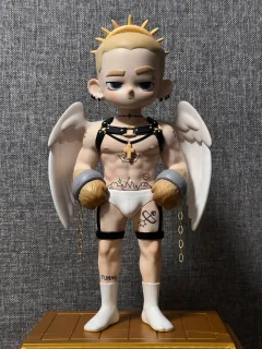 ✝️（究极体）
拖了很久，终于动手换上了小金链子
✝️天使是