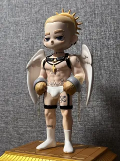 ✝️（究极体）
拖了很久，终于动手换上了小金链子
✝️天使是