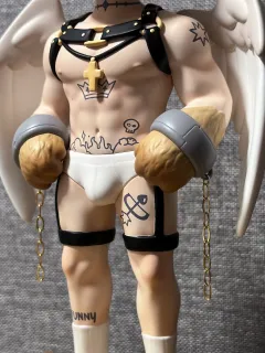 ✝️（究极体）
拖了很久，终于动手换上了小金链子
✝️天使是