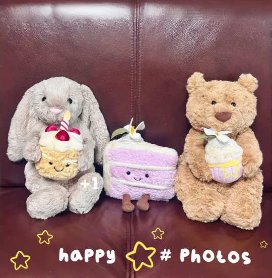 AMUSEABLES YULAN TARO CAKE | 白玉兰系列-上海限定- jellycat