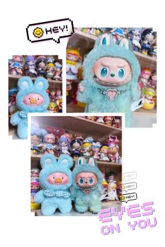 最新入手的lulu🐷，美好时光系列胶脸毛绒，名字也是很好听