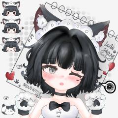 公开摸鱼迷你世界琉璃酱
如果我画了琉璃酱你们会支持猪波吗？