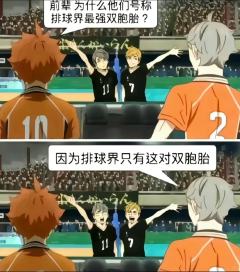小排球梗图1